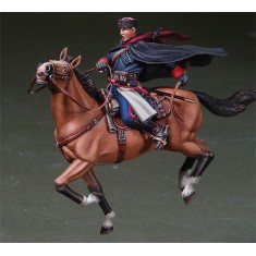 1/35 WWII Russian Cossack Cavalry with Whip (1 Figure+1 Horse)
