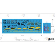 1/72 F-14A Tomcat Decal set - VF-142 Ghostriders for Academy kit
