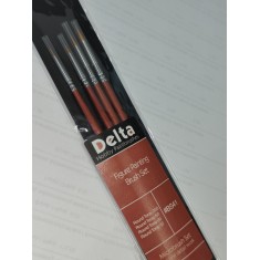 Figure Painting Brush Set: Round Toray 20/0, 5/0, 00, 02