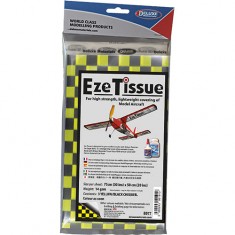 Eze Tissue Black & Yellow Chequer (3 sheets, each: 75cm x 50cm)