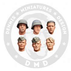 1/35 Heads Wehrmacht (6pcs)