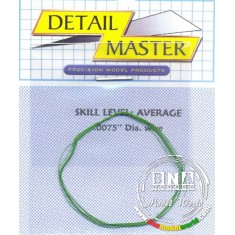 Detail Wire - Green (Diameter: 0.0075"/0.19mm, 2 feet)
