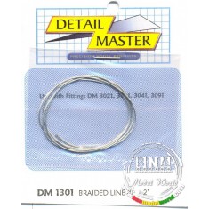 Braided Line #1 - 2 feet (Diameter: 0.020"/0.51mm)