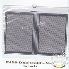 1/24 Exhaust Shields/Fuel Straps
