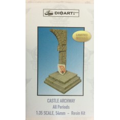 1/35 (54mm) Castle Archway for All Periods - Limited Edition (Resin+Decals)