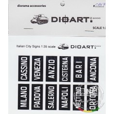 1/35 WWII Italian Road Signs (Italy Proper)