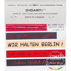 1/35 WWII German Propaganda Banners v.1 