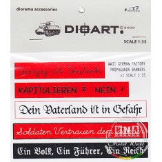 1/35 WWII German Propaganda Banners v.2