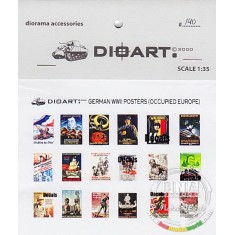 1/35 WWII German Posters (Occupied Europe) 