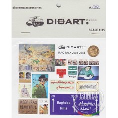 1/35 Modern Iraq Pack 2003-2004 (Signage/Posters)