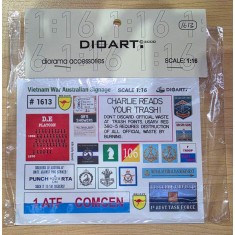 1/16 Modern Australian Nam era Signage (1 sheet)