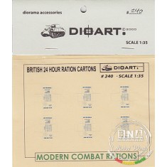 1/35 Modern British 24 Hour Ration Cartons