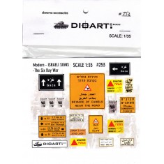 1/35 Modern Israeli Signs - The Six Day War