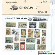 1/35 WWII Japanese Wall Art (full colour, 2 bond sheets) 