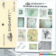 1/35 Civil War US Maps Vol. B (full colour, 2 bond sheets)