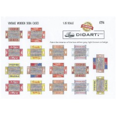 1/35 Modern Vintage Wooden Soda Cases (full colour, 2 sheets)
