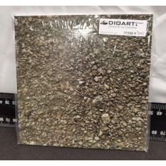 1/35 Sci-Fi - Dry rocky ground - 2D printed 15.5cmx15.5cm 3mm thick base (1 pvc sheet)