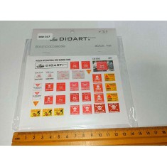 1/35 Modern International Mine Warning Signs (full colour x2 sheets bond)