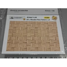 1/35 Early XXc Wooden Floor Pattern A (2 full colour bond sheets)