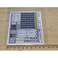 1/48 North Africa Axis Signage (2 sheets, bond)