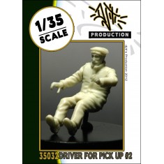 1/35 Pick Up Driver Vol.2 for Meng Model kit (1 figure)