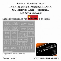 1/35 Soviet Medium Tank T-44 Paint Masks for MiniArt #35193