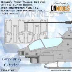 1/35 AH-1W Super Cobra Masking for Trumpeter #05116