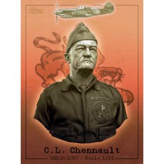 1/12 C.L.Chennault Bust