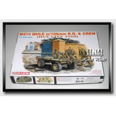 1/35 M274 MULE with 106mm R.R & Crew 