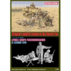 1/35 German Afrika Korps Infantry, El Alamein 1942 (4 Figures)