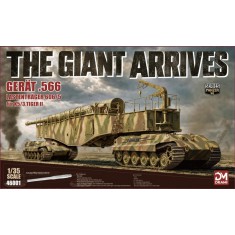 1/35 "The Giant Arrives" K 5/3 Cannon with 606/5 Heavy-Duty Transport Vehicle