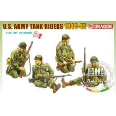 1/35 US Army Tank Riders 1944-1945 (4 Figures Set)
