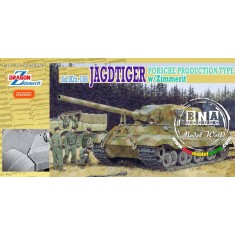 1/35 Sdkfz.186 Jagdtiger Porsche Production Type w/Zimmerit