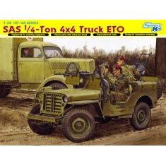 1/35 WWII SAS Raider 1/4-Ton 4X4 Truck ETO 1944