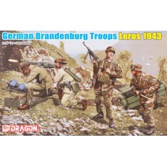 1/35 WWII German Brandenburg Troops, Leros 1943 (4 Figures)