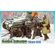 1/35 WWII Soviet Infantry Winter 1941 (4 Figures)