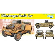 1/35 WWII German Kubelwagen Radio Car