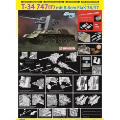 1/35 T-34 747(r) mit 8.8cm FlaK 36/37