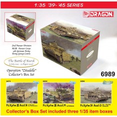 1/35 Panzer Tank Collection Box 'The Battle of Kursk' (3 kits)
