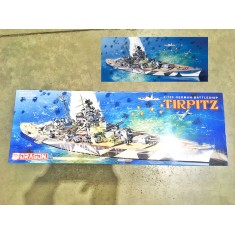 1/700 German Tirpitz Battleship