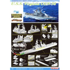 1/700 USS Virginia Nuclear Cruiser CGN-38