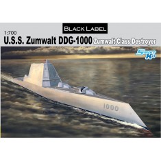 1/700 USS Zumwalt Class Destroyer DDG-1000 [Black Label]