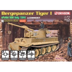 1/72 Bergepanzer Tiger I w/Zimmerit coating