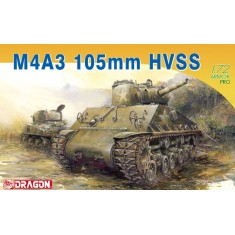1/72 M4A3E8 Sherman 105mm HVSS