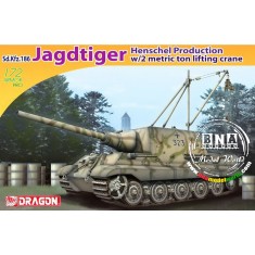 1/72 King Tiger, Henschel Version w/2 ton Crane