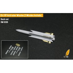 1/72 KH-31P Antiradar Missiles (2in1) for Trumpeter kits