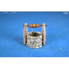 1/72 Stone Well with Crank