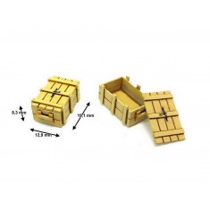 1/35 Wooden Box #2 (Wooden Handles)