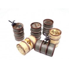 1/35 WWII German Oil Drums