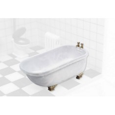 1/35 Miniature Furniture Vintage Bathtube